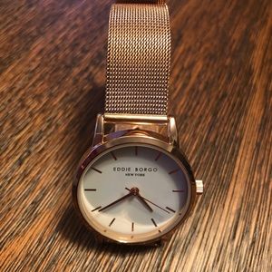 Never worn Eddie Borgo Rose Gold Watch